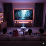 أفضل بروجكترات منزلية ذكية لعام 2026
