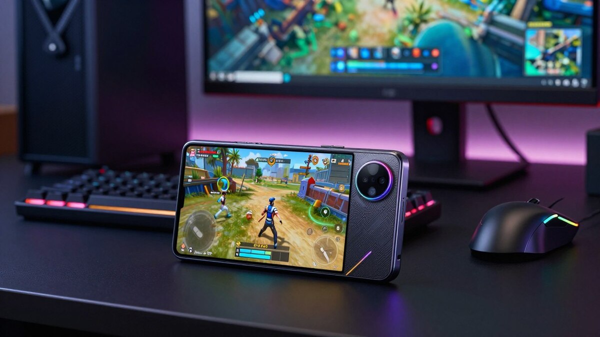 هاتف ألعاب متطور بشاشة OLED ونظام تبريد نشط يعرض لعبة قوية - دليل شراء هواتف الألعاب.