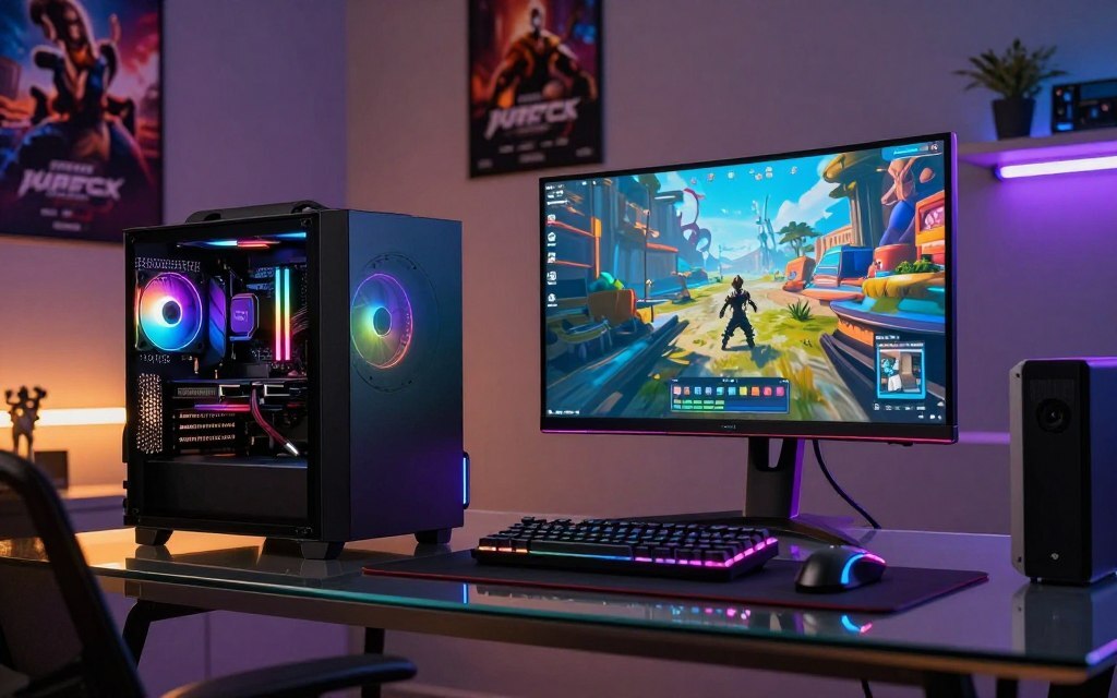 أفضل تجميعات كمبيوتر ألعاب 2026 في السعودية مع كرت شاشة ومعالج متطور.