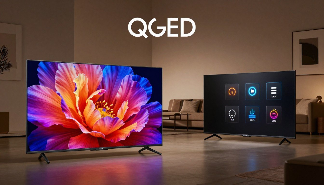 مميزات وعيوب شاشات QLED